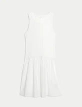 Cotton Rich Ribbed Dress (2-16 Yrs) Honesty Sales